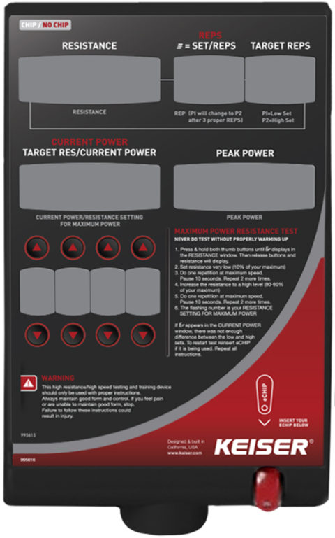 Keiser Fitness Equipment Power Display min