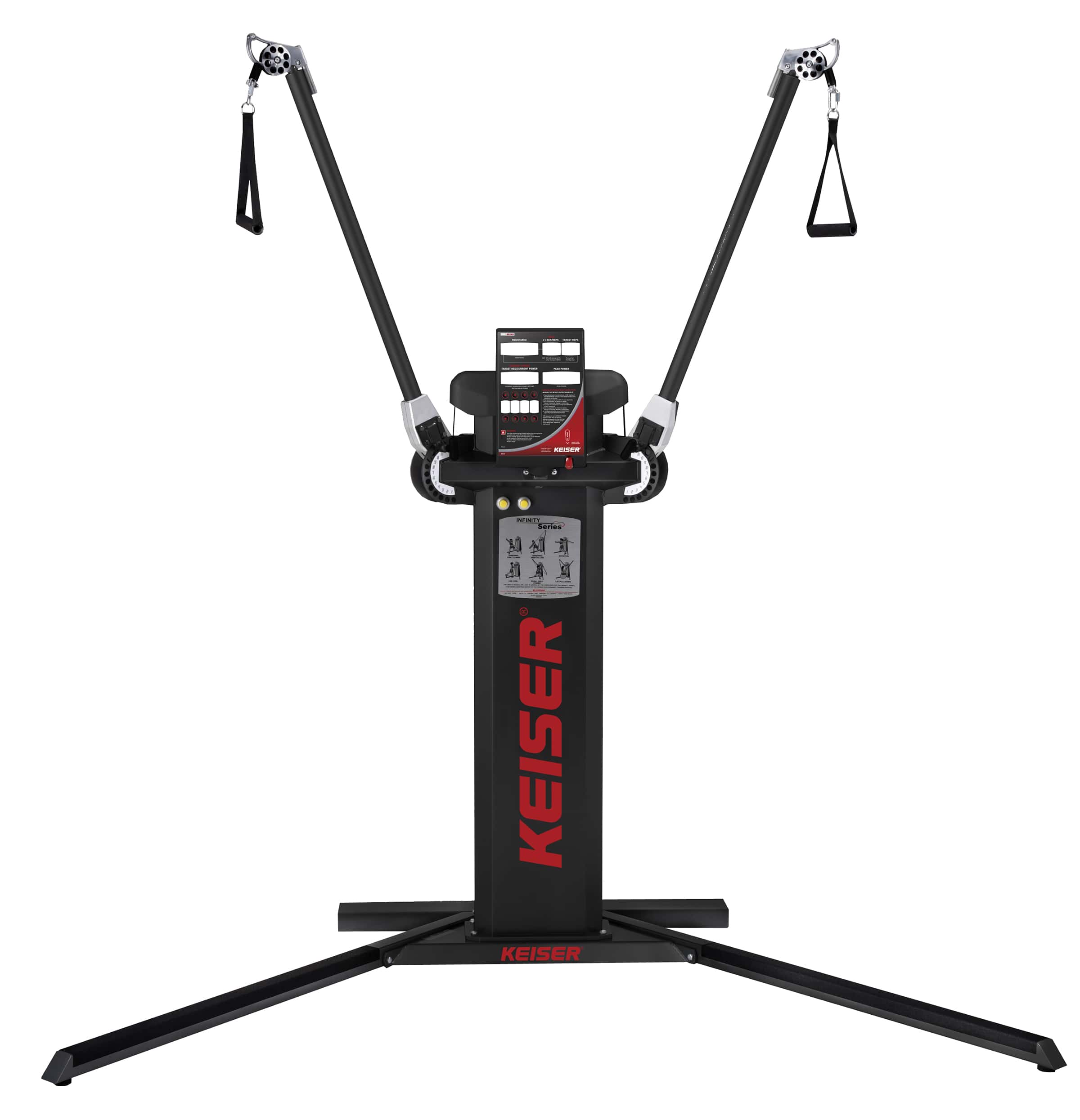 Keiser Functional Training Infinity Series Functional Trainer Fitness Machine 003020BP RET min